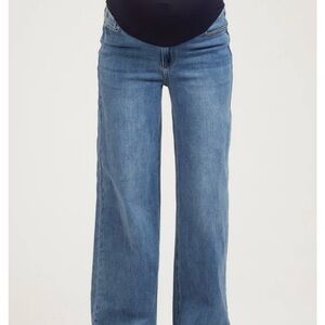 PinkBlush Wide Leg Maternity Jeans